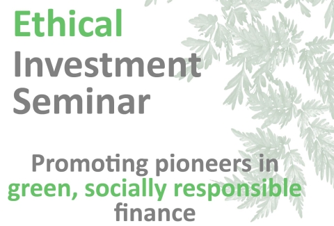 Ethical Investment Seminar poster